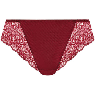 Elomi Tiernie thong in Tibetan Red, product cut-out