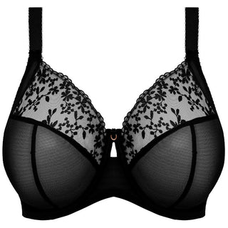 Elomi Lingerie Zarla Side Support Underwired Bra Black EL302505BLK