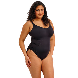 Elomi Swim Plain Sailing Black One Piece Swimsuit ES7281BLK Side