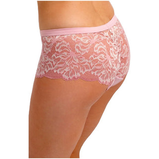 Model wearing Fantasie Emmaline short in Blossom, side view