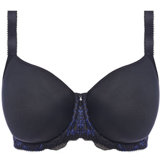 Fantasie Lingerie Emmaline Blue Black Midnight Moulded Spacer Bra FL102710MIH