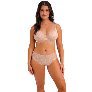 Fantasie Lingerie Emmaline Natural Beige Nude Padded Plunge Bra FL102714NAE Brief FL102750NAE