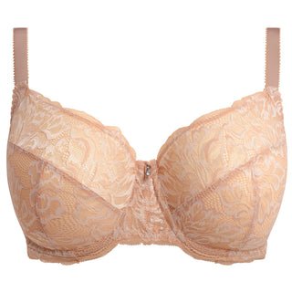 Fantasie Lingerie Emmaline Natural Beige Nude Padded Plunge Bra FL102714NAE
