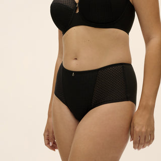 Fantasie-Lingerie-Evolution-Comfort-Full-Brief-Black-FL104451BLK-Front