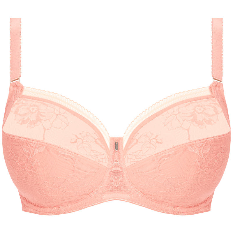 Fantasie Fusion Lace Bra Full Cup Side Support Pink Blush, FL102301BLH