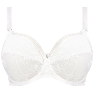 Fantasie Fusion lace full cup side support bra in White, product shot