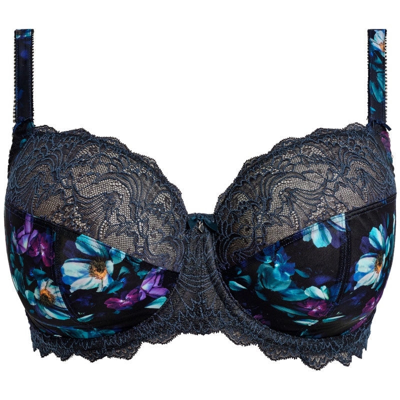 Anita Lucia 5823 Wire-Free Bra For Full Figures – Moonlight Blue 38E – Super Comfy & Supportive