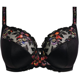 Fantasie Magdalena side support bra in Noir, product shot