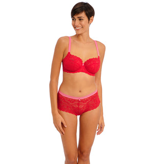 Freya-Lingerie-Offbeat-Chilli-Red-Side-Support-Bra-AA5451CRD-Short-AA5456CRD