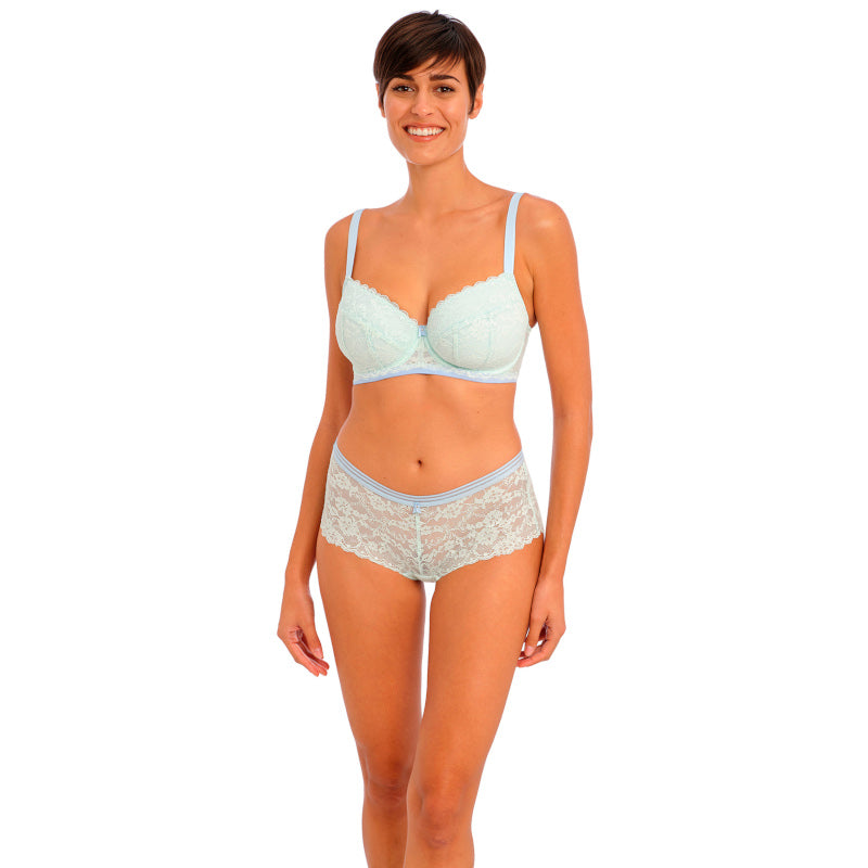 Freya Offbeat Padded Half Cup Bra Blue Pure Water, AA5453PWE