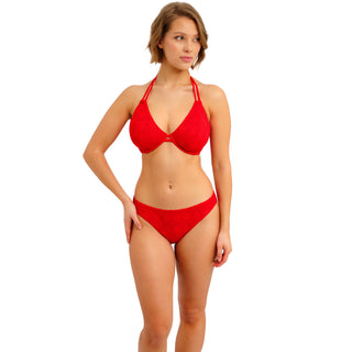 Freya Swimwear Nomad Nights Halter Bikini Top Lava Red AS205404LAA Bikini Brief AS205470LAA