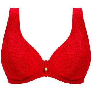 Freya Swimwear Nomad Nights High Apex Bikini Top Lava Red AS205413LAA
