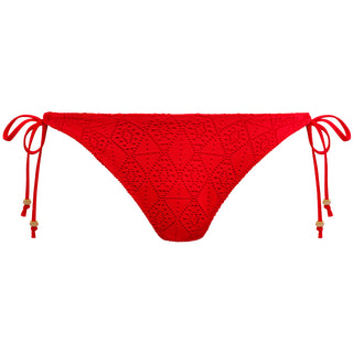 Freya Swimwear Nomad Nights High Leg Tie Side Bikini Brief Lava Red AS205485LAA