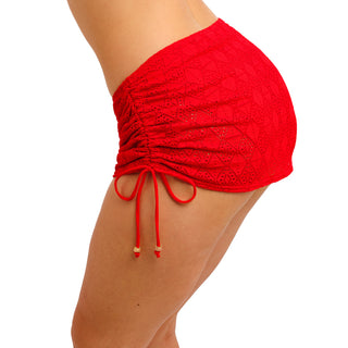 Freya Swimwear Nomad Nights Skirted Bikini Brief Lava Red AS205482LAA Back