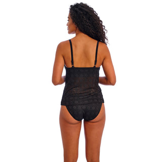 Freya-Swimwear-Nomad-Nights-Tankini-Swim-Top-Black-AS205456BLK-Brief-AS205470BLK-Back