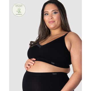 Hotmilk-Lingerie-Caress-Nursing-Bra-Full-Cup-Black-Front