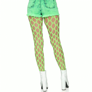 Leg-Avenue-Large-Pothole-Fishnet-Tights-Pantyhose-Neon-Green-9331-Back