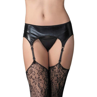 Leg-Avenue-Wet-Look-Garter-Belt-Black-2902