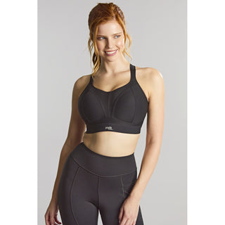 Panache-Boundless-Sports-Bra-Wireless-Racerback-Black-7341-Front
