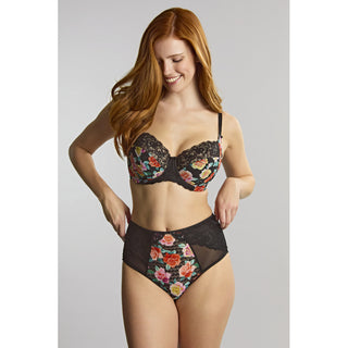 Panache-Lingerie-Envy-Full-Cup-Bra-Black-Rose-7285-Deep-Brief-7283
