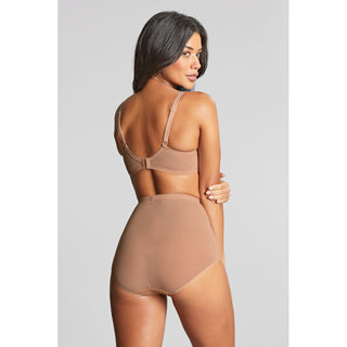 Panache-Lingerie-Envy-Full-Cup-Bra-Nude-Honey-7285-High-Waist-Brief-7284-Back