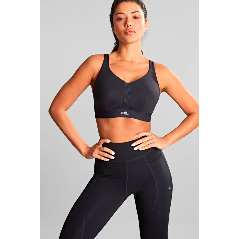 Panache Ultra Perform Sports Bra Underwired Black, 5022