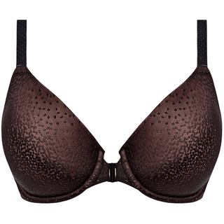 Wacoal-Lingerie-Back-Appeal-Front-Closure-T-Shirt-Bra-Black-WA853403BLK