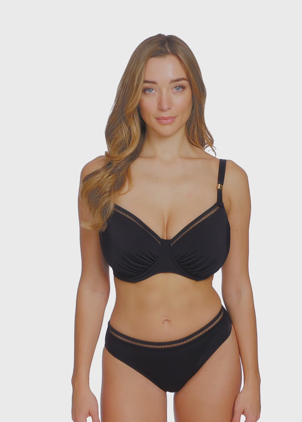 Fantasie-Swim-East-Hampton-Black-Full-Cup-Bikini-Top-FS502801BLK-Mid-Rise-Brief-FS502872BLK-Video