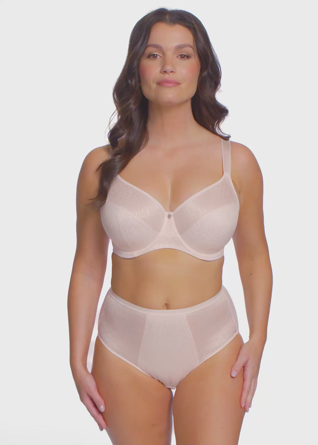 Fantasie-Lingerie-Demure-Moulded-Cup-Bra-Pink-Delicacy-FL103211DLY-Full-Brief-FL103251DLY-Video