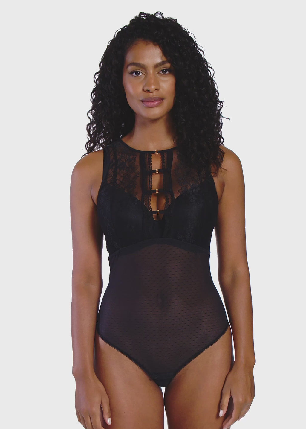 Freya-Lingerie-Sydnie-Black-Bodysuit-AA402893BLK-Video