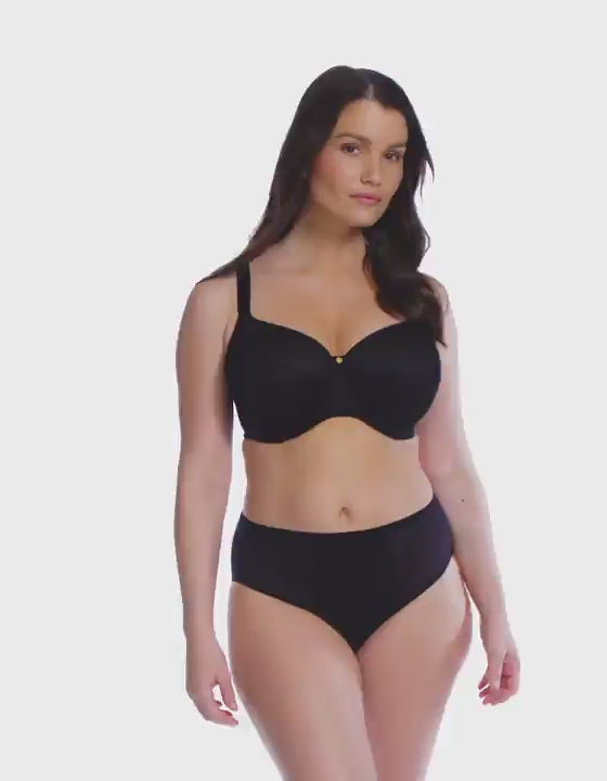 Fantasie-Lingerie-Demure-Moulded-Cup-Bra-Black-FL103211BLK-Full-Brief-FL103251BLK-Video