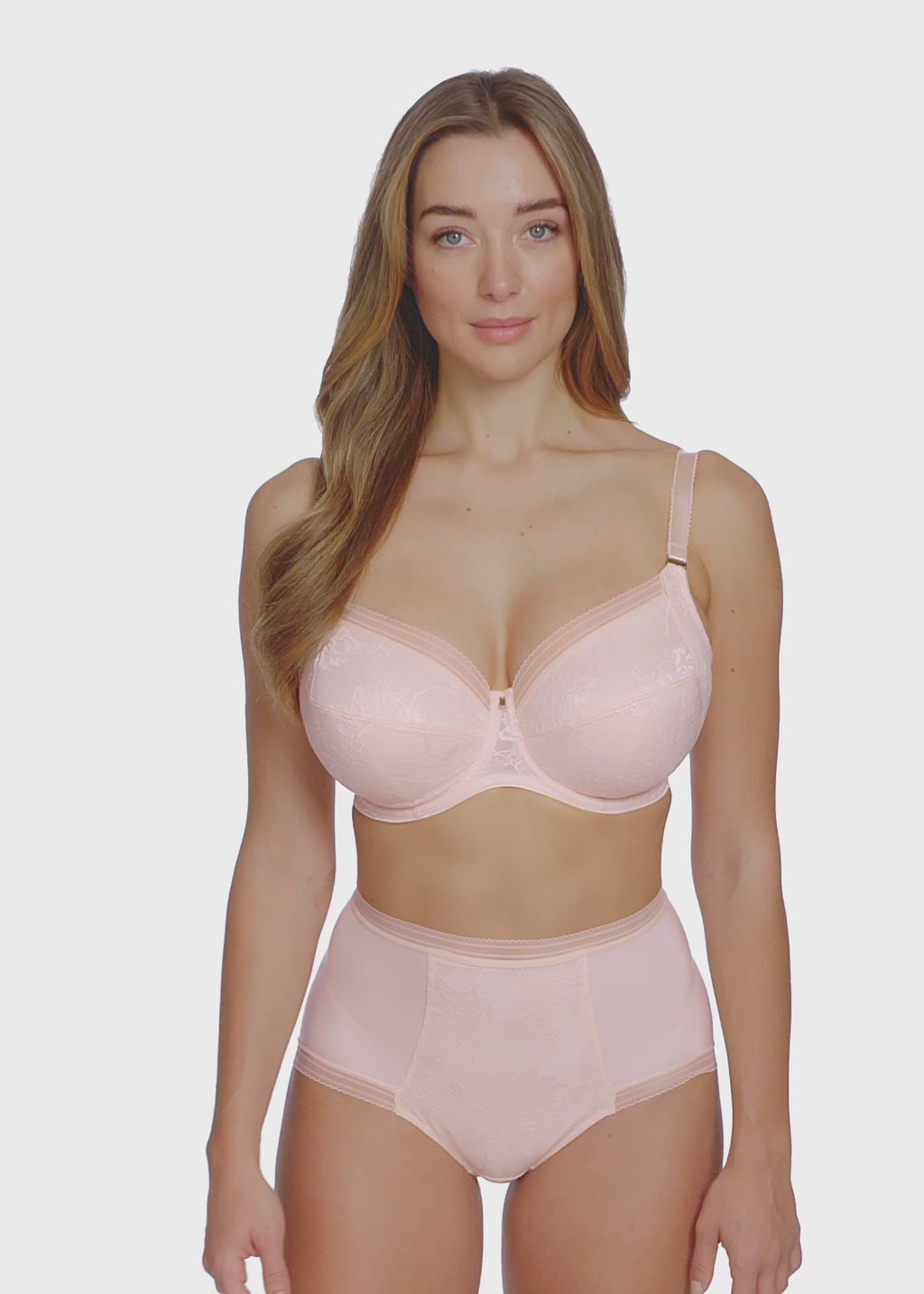Fusion Lace Blush Side Support Bra from Fantasie