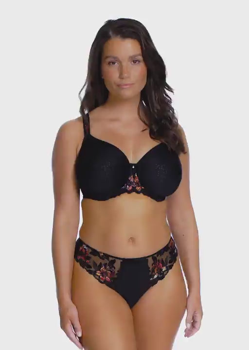 Fantasie Magdalena Noir moulded spacer bra and thong product film