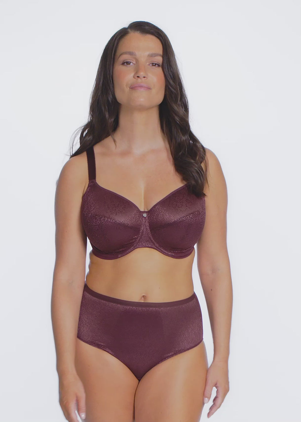 Fantasie-Lingerie-Demure-Moulded-Cup-Bra-Purple-Fig-FL103211FIG-Full-Brief-FL103251FIG-Video