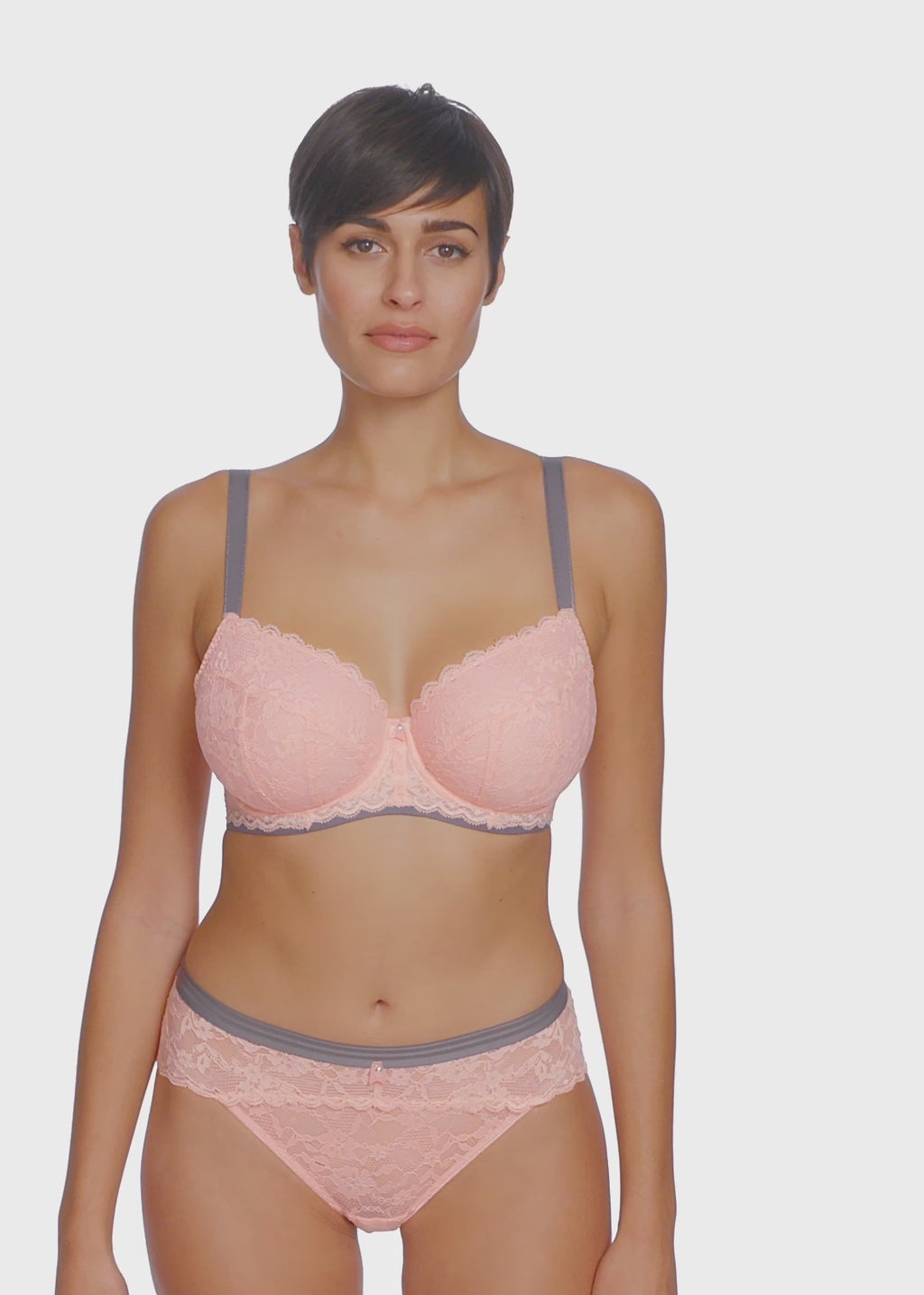 Freya-Lingerie-Offbeat-Rosehip-Pink-Underwired-Padded-Half-Cup-Bra-AA5453ROP-Brief-AA5455ROP-Video