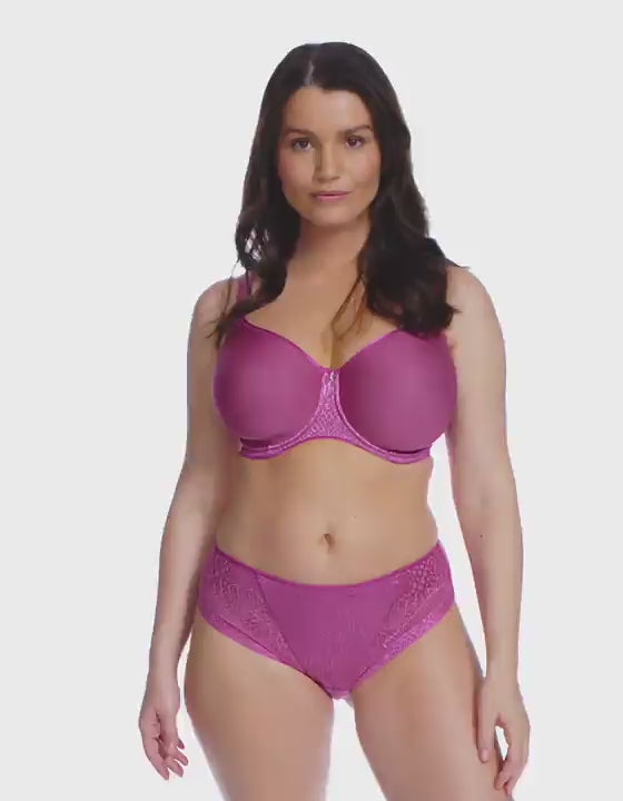 Fantasie-Lingerie-Envisage-Magenta-Passion-Moulded-Spacer-Bra-FL6912PAN-Brief-FL6915PAN-Video