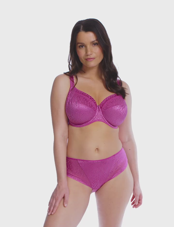 Fantasie-Lingerie-Envisage-Magenta-Passion-Full-Cup-Bra-FL6911PAN-Brief-FL6915PAN-Video