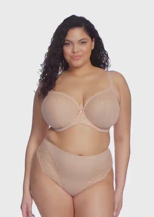Elomi Tiernie Sahara Nude plunge bra product film