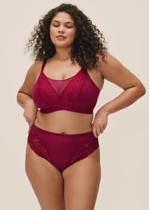 Elomi Tiernie Tibetan Red brief product film