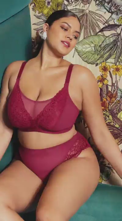 Elomi Tiernie Tibetan Red brief video 2
