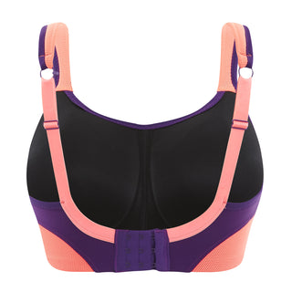 Panache-Purple-Coral-Sports-Bra-Non-Wired-7341-Back