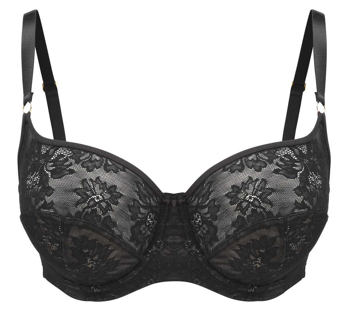 Panache Idina Bra Balconette Black, 6961