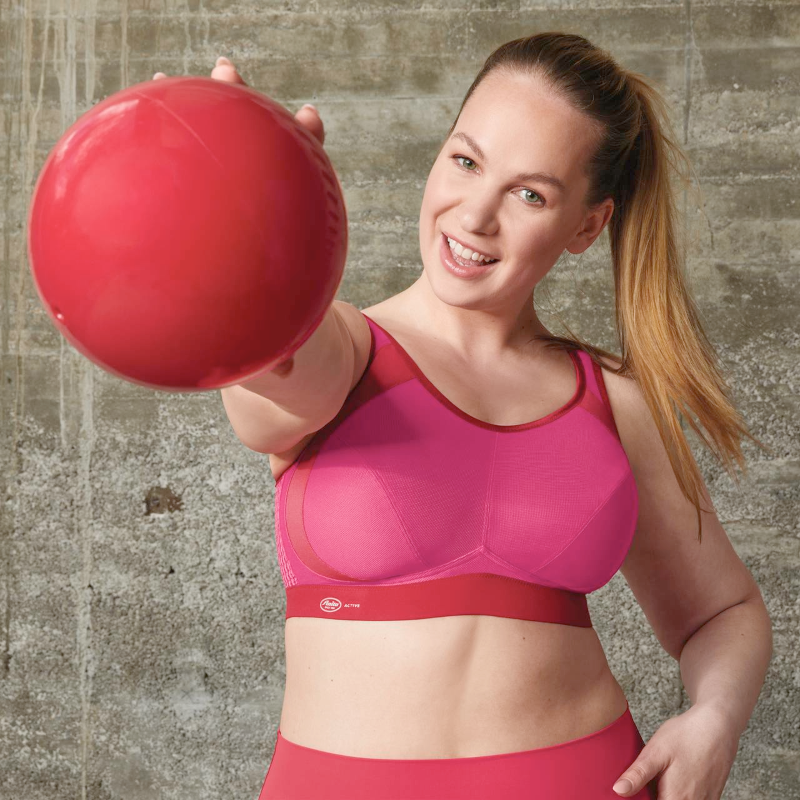 Anita Sports Bra Extreme Control Non-wired Red