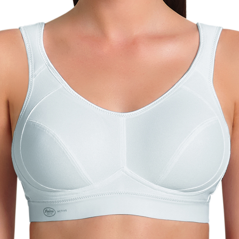 Shock Absorber Women's D+ Max Support Sports Bra, White UK Size 32DD 30E  Red 32e