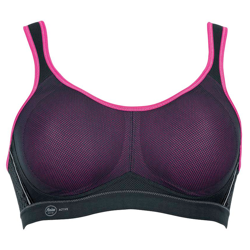 Anita Sports Bra Air Control Non-Wired Pink Grey, 5533588