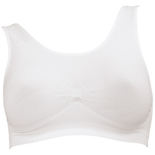 Anita Seamless Maternity Sleep Bra White, 5100