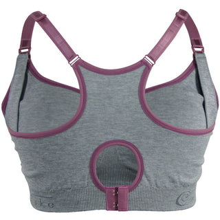 Cotton Candy Nursing Maternity Sleep Bra Heather Grey - Cake