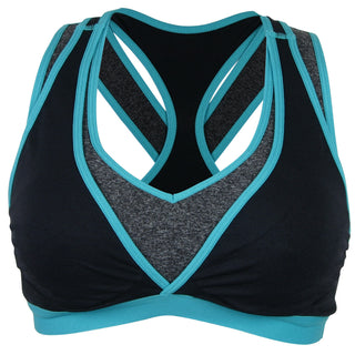 Cake-Lingerie-Lotus-Teal-Blue-Yoga-Maternity-Bra-Front-Zoom