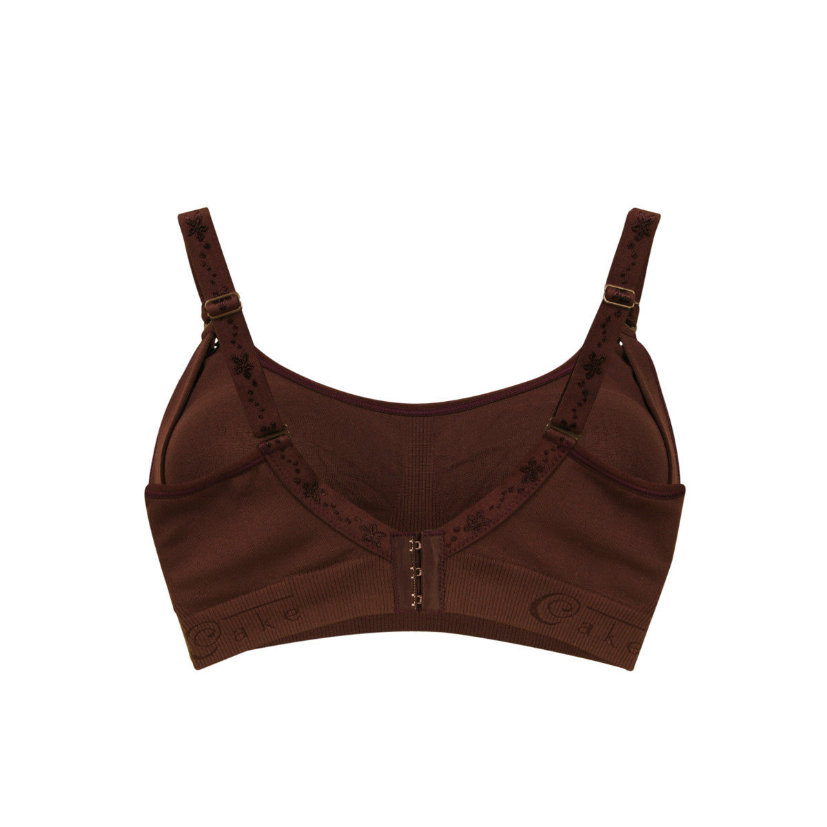 Cake Rock Candy Chocolate Brown Seamless Nursing Bra –