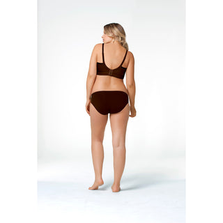 Cake-Lingerie-Rock-Candy-Brown-Seamless-Nursing-Bra-Brief-Back
